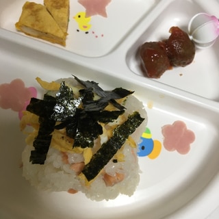 3歳児の娘✨ひな祭り(^^)ちらし寿司♡